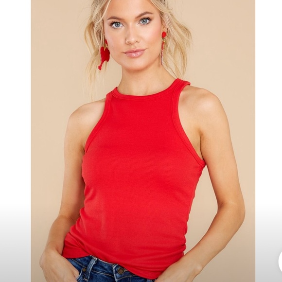 Story red tank top - Picture 1 of 2